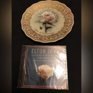 Diana A Rose Everlasting Plate, New Elton John CD “Candle In The Wind”